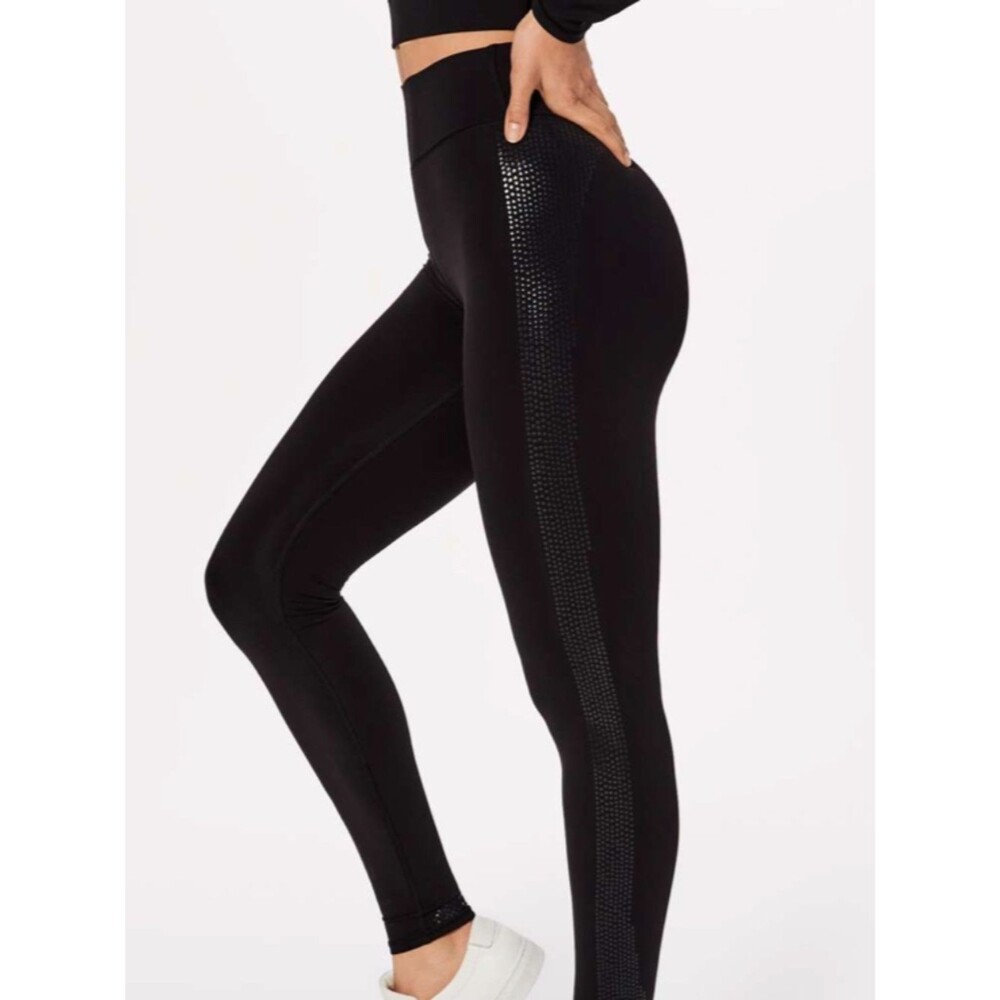 Lululemon Plank to Pike Tight Everlux 28" Black Sz 6